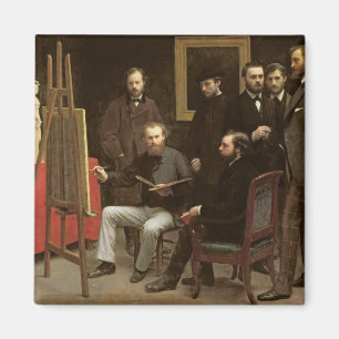 Imán Estudio en Batignolles, 1870