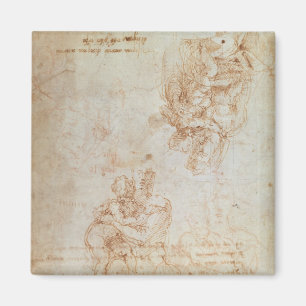 Imán Estudios de Madonna y del niño