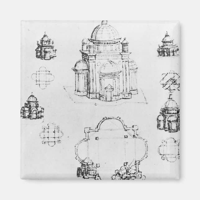 Imán Estudios para la construcción de un plan centraliz (Frente)