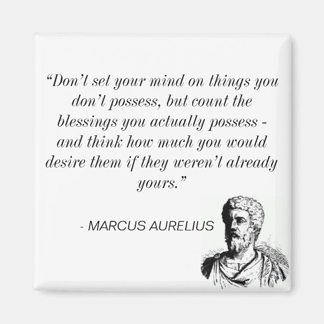 Imán Estúic Magnet (Marcus Aurelius) (Frente)