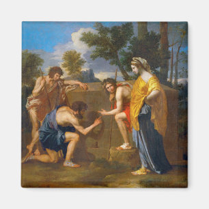 Imán Et in Arcadia ego, Poussin