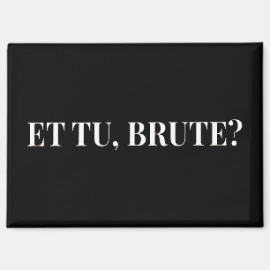 Imán ¿Et Tu, Brute? Julio César III de Shakespeare