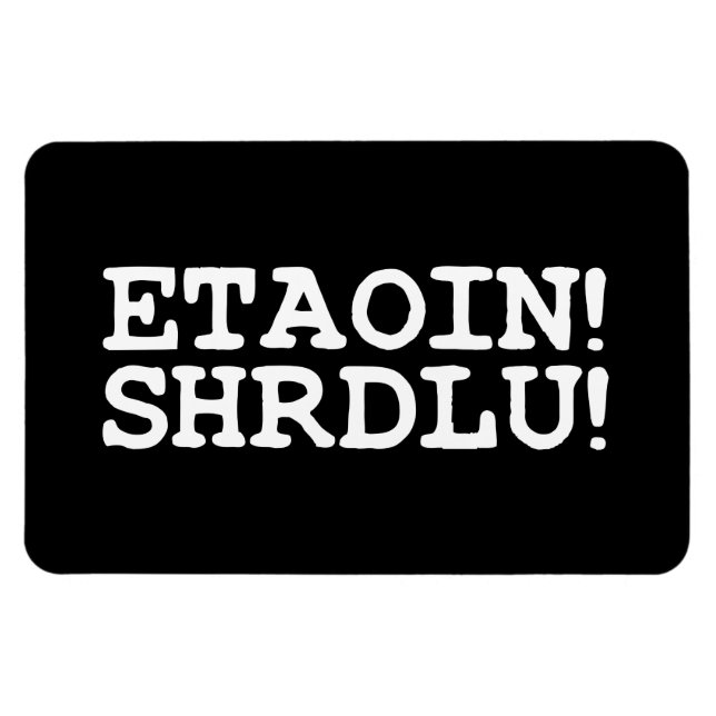 IMÁN ¡ETAOIN! ¡SHRDLU! (Horizontal)