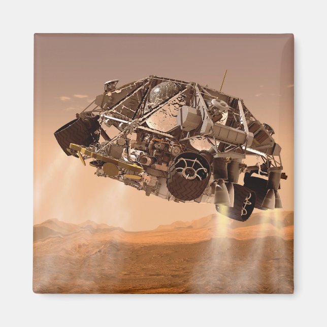 Imán Etapa De Rover Y Descenso Para El Laboratorio Cien (Frente)