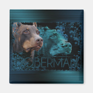 Imán Eternidad - Doberman