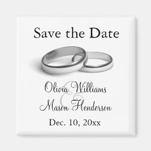 Imán Eternity Save the Date Magnet