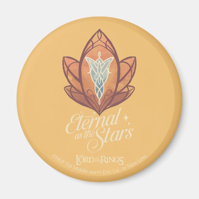 Imán Eterno como las Estrellas Evenstar Gráfico (Frente)