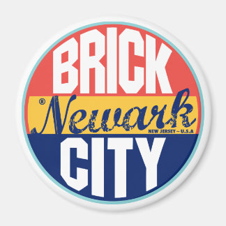 Imán Etiqueta de cosecha de Newark