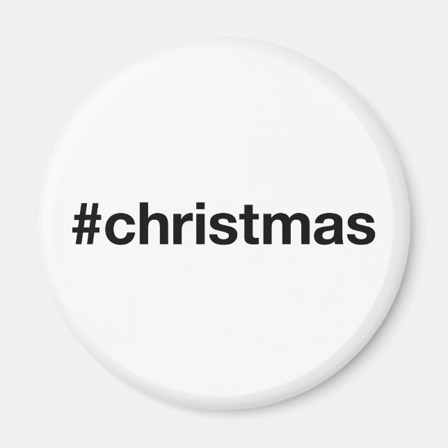 Imán Etiqueta de navidades (Frente)