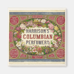 Imán Etiqueta de perfume de cosecha