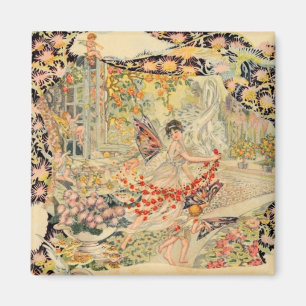 Imán Etiqueta de Perfume Francesa Djer-Kiss