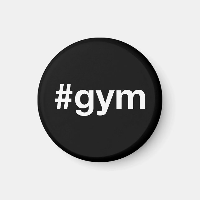 Imán Etiqueta GYM (Frente)