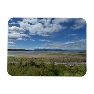 Imán Ettrick Bay en la Isla de Bute Escocia en un