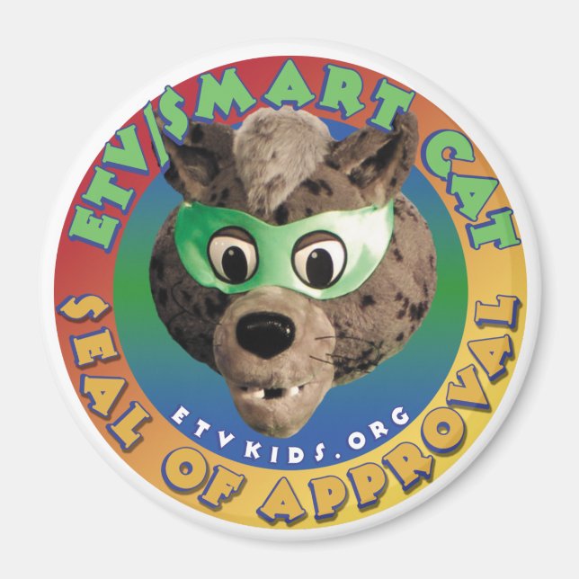 Imán ETV Smart Cat Refrigerator Magnet (Frente)