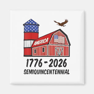 Imán EUA Semiquincentenario 250 Aniversario 1776-2026
