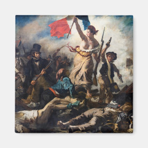 Imán Eugene Delacroix - La Libertad Guiando al Pueblo