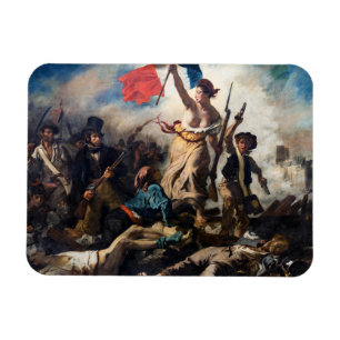 Imán Eugene Delacroix - La Libertad Guiando al Pueblo