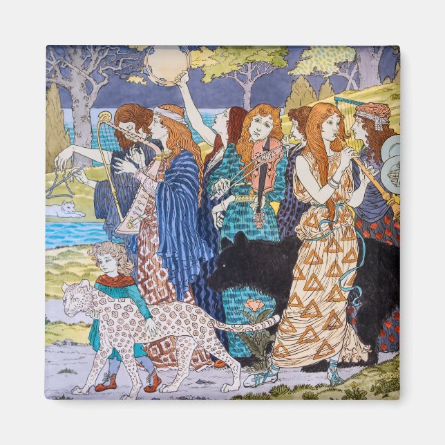 Imán Eugene Grasset - Panel Decorativo Armonía (Frente)