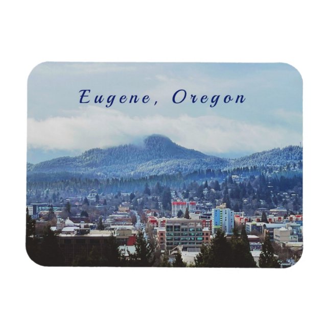 Imán Eugene, Oregon Magnet Flexible (Horizontal)
