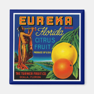 Imán Eureka Florida Citrus