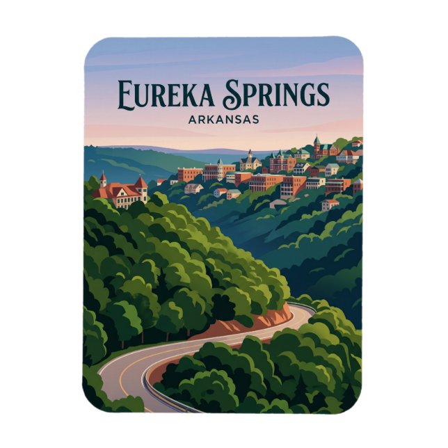 Imán Eureka Springs EE. UU. (Vertical)