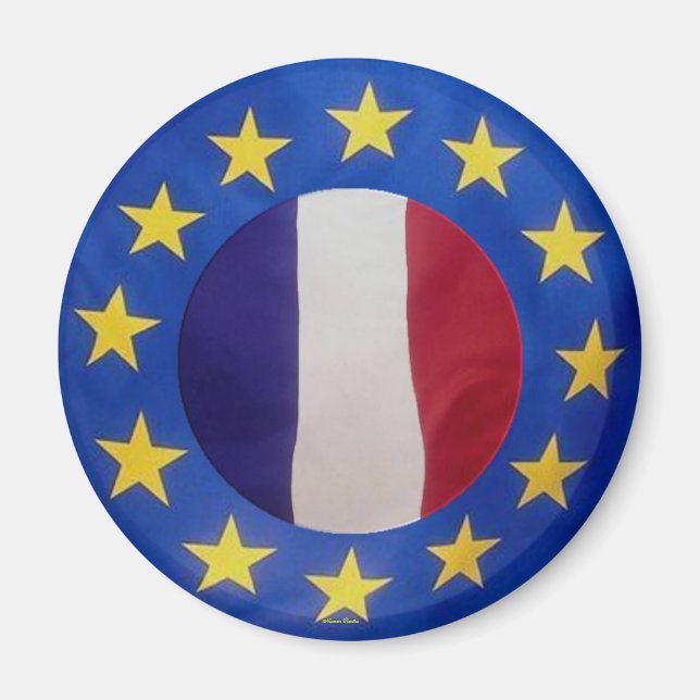 Imán Euro 2008 - Francia - Magnet (Frente)