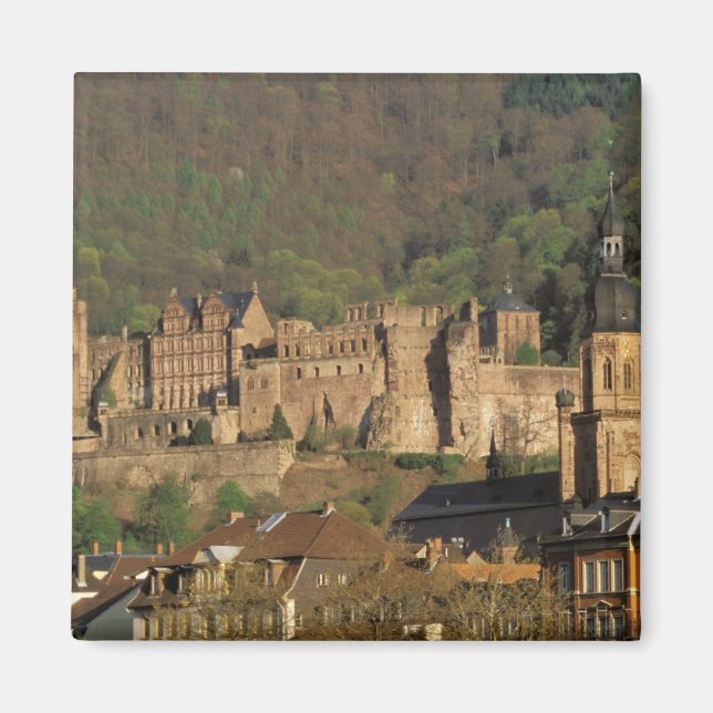 Imán Europa, Alemania, Heidelberg. Castillo (Frente)