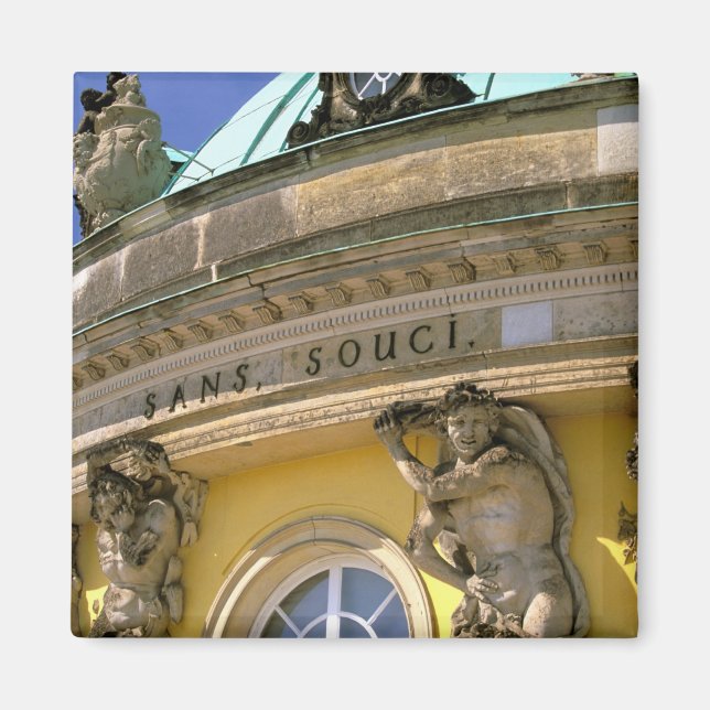 Imán Europa, Alemania, Potsdam. Park Sanssouci, (Frente)