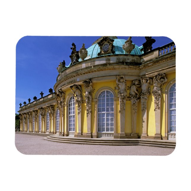 Imán Europa, Alemania, Potsdam. Park Sanssouci, 3 (Horizontal)