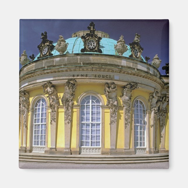 Imán Europa, Alemania, Potsdam. Parque Sanssouci, 2 (Frente)