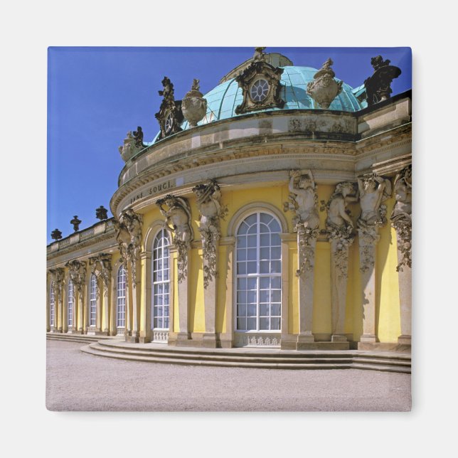 Imán Europa, Alemania, Potsdam. Parque Sanssouci, 3 (Frente)
