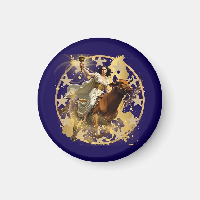 Imán Europa Aurora (Frente)