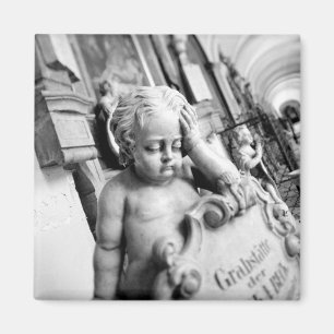 Imán Europa, Austria, Salzburgo. Cherub y monumento 3