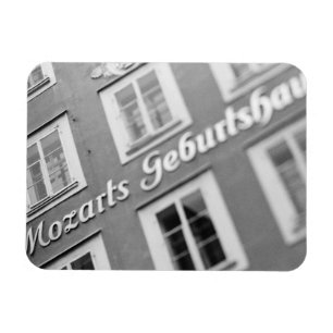 Imán Europa, Austria, Salzburgo. Lugar de nacimiento de