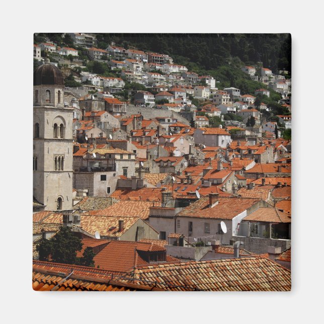 Imán Europa, Croacia. Ciudad amurallada medieval de (Frente)