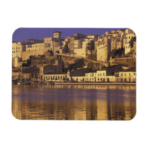 Imán Europa, España, Baleares, Menorca, Mao. Amanecer