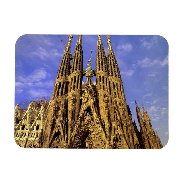 Imán Europa, España, Barcelona, Sagrada Familia (Horizontal)