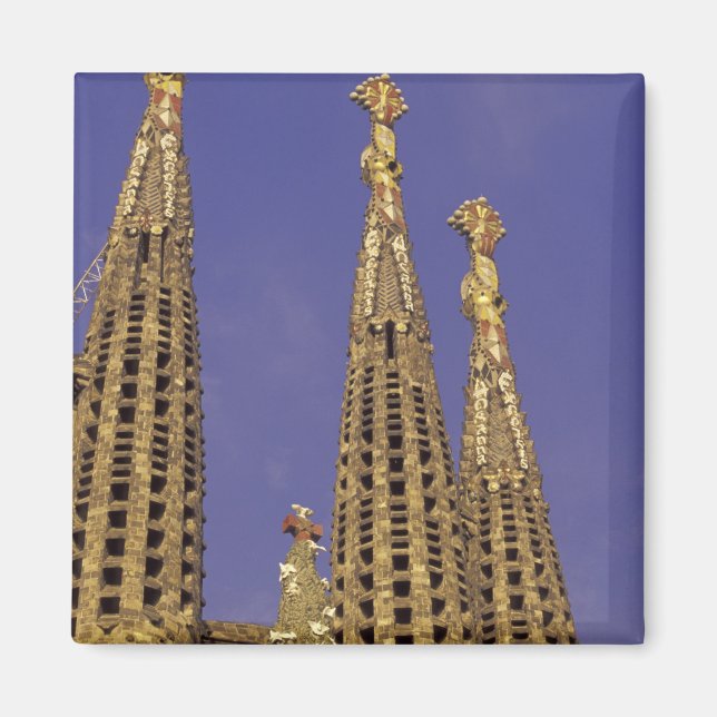 Imán Europa, España, Barcelona Sagrada Familia (Frente)
