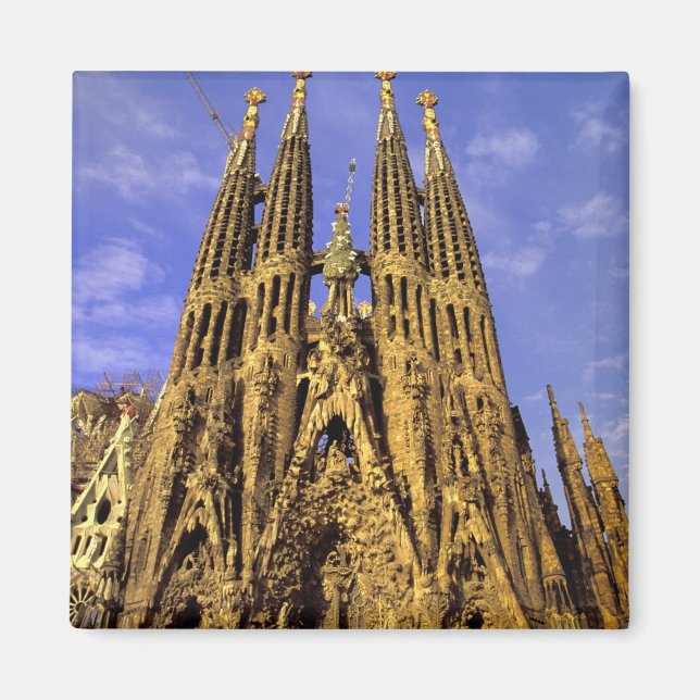 Imán Europa, España, Barcelona, Sagrada Familia (Frente)
