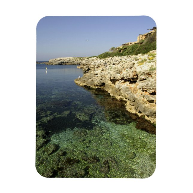 Imán Europa, España, Menorca, Binibeca. (Vertical)