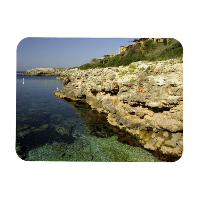 Imán Europa, España, Menorca, Binibeca. 2 (Horizontal)