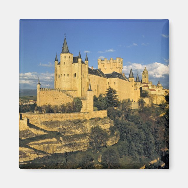 Imán Europa, España, Segovia. El imponente Alcázar, (Frente)