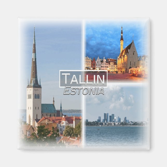 Imán Europa, Estonia, Tallin, Fridge (Frente)