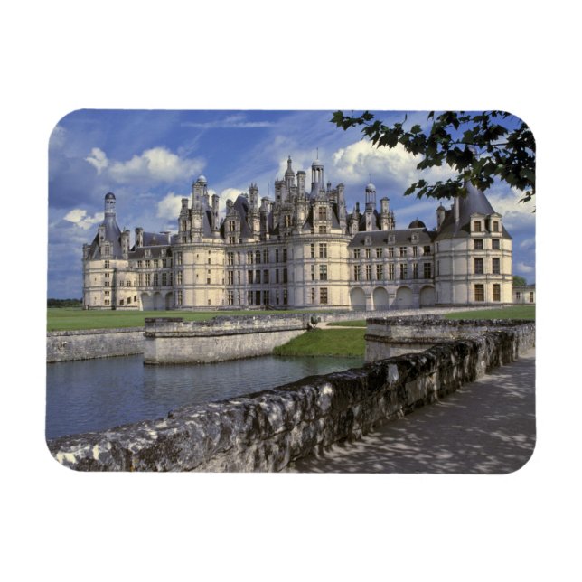 Imán Europa, Francia, Chambord. Imponente Castillo (Horizontal)