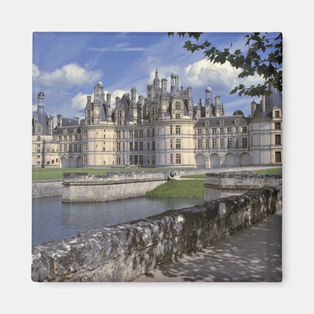 Imán Europa, Francia, Chambord. Imponente castillo (Frente)