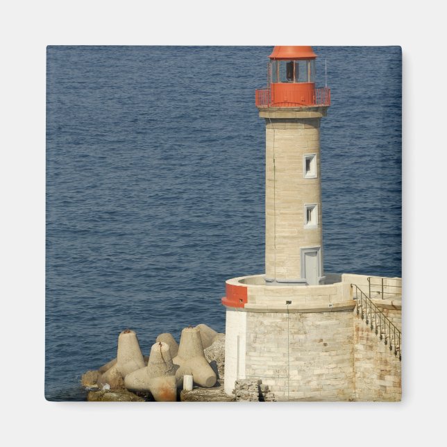 Imán Europa, Francia, Córcega, Bastia. Puerto (Frente)