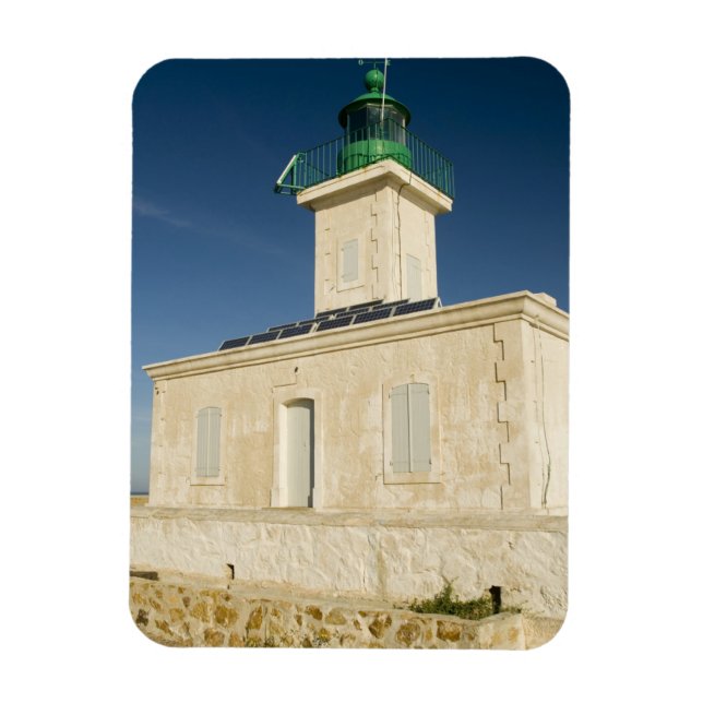 Imán Europa, Francia, Córcega, Ile Rousse.  Faro (Vertical)