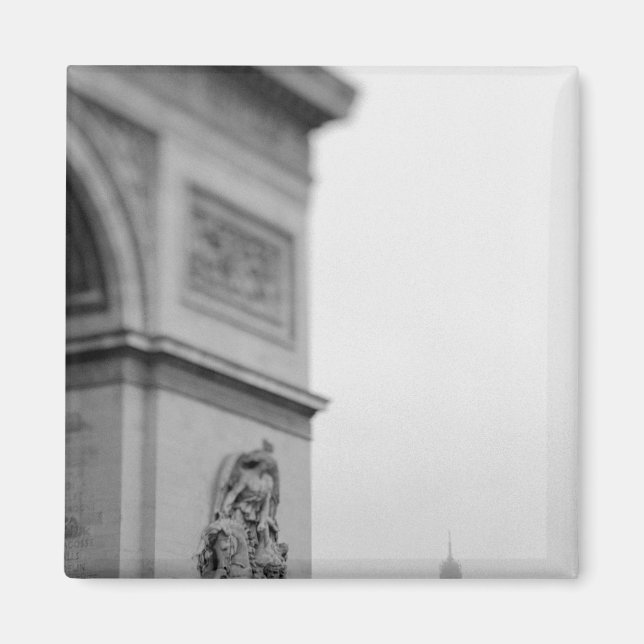 Imán Europa, Francia, París. Arco de Triunfo y 2 (Frente)