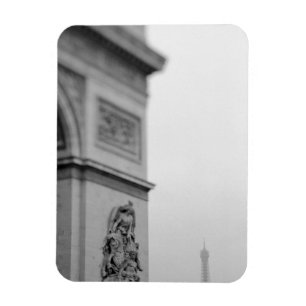 Imán Europa, Francia, París. Arco de Triunfo y 2