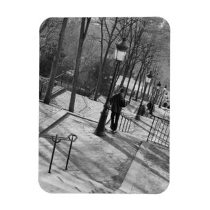 Imán Europa, Francia, París, Montmartre: Mañana en